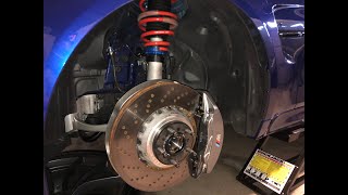 BMW F80 M3 CS  Brembo M M2C 2NH OEM BBK full DIY install [upl. by Mccoy]