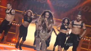 Jennifer Lopez Ft Pitbull  Live On The Floor American Idol HD [upl. by Areht]