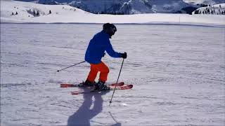 Skiing Alta Badia Corvara [upl. by Htial]