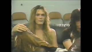 Skid Row  Sebastian Bach interview 1991 [upl. by Adnal632]