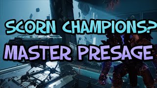 Are there Scorn Champions in Master Presage Season of the Lost [upl. by Arodnahs964]