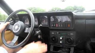 Alfa Romeo GTV6 incar driving [upl. by Aisat]