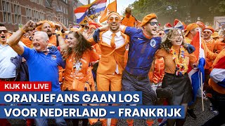 KIJK TERUG Uitzinnige Oranjemars voor EKkraker tegen Frankrijk [upl. by Wojak544]