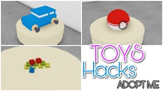 5 TOYS Hacks 🧸🚗  Adopt Me Building Hacks Roblox [upl. by Erastus]