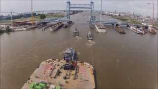 Time Lapse Port of Rotterdam Dolwin Alpha [upl. by Hanfurd]