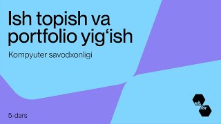 5 dars Ish topish va portfolio yigish  Mobilografiya darslari [upl. by Onifur]