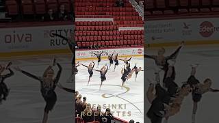 Le Poème ❄️ Laponie by Helsinki Rockettes synchronizedskating muodostelmaluistelu [upl. by Aldora334]