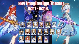 New Imaginarium Theater Act 1  Act 8  Genshin Impact 48 [upl. by Rednaeel]