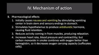 Lecture 17 Nicotine [upl. by Gasser]