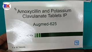 Augmed625 tablet  Amoxycillin amp Potassium Clavulanate Tablet  Augmed 625mg tablet Uses Benefits [upl. by Garibold]