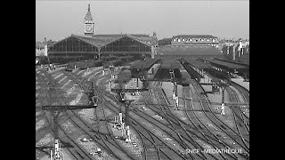 DE FILS EN AIGUILLES  1950 SNCF Ferroviaire  French Trains [upl. by Brunella679]