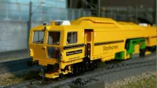 ViessmannKibri HO 26091 Stopfexpress Rail Stabilizer  Full Animation and Sound [upl. by Tessy]