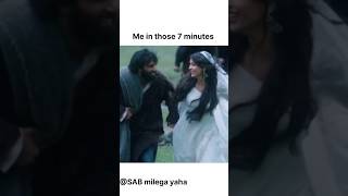 last 7 min laila majnu love 💕lailamajnu triptidimri shorts [upl. by Sobel]