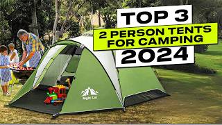 Top 3 BEST Affordable 2 Person Tents on Amazon for Camping [upl. by Aay]