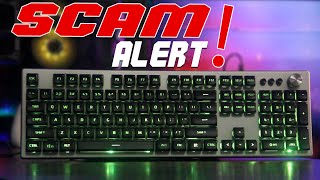 ITS A SCAM   AULA F2028  Mechanical RGB Gaming Keyboard [upl. by Brena933]