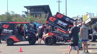 Sydney International Speedway  Sprint Cars Season Opener 2024 [upl. by Katinka]