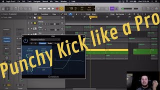 Easiest amp BEST Way to use Soft Clipper on your Kick in Logic Pro X like in FL Studio [upl. by Ehcnalb734]