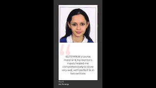 Ruchi Testimonial  IELTS Ninja  Online IELTS Course [upl. by Ymmij]