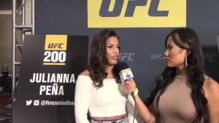 Julianna Pena Says Its Her Destiny To Become Champion [upl. by Ahsinahs]