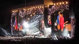 Rolling Stones Live 2015  Comerica Park Detroit Michigan  I Cant Get No Satisfaction [upl. by Kaenel]