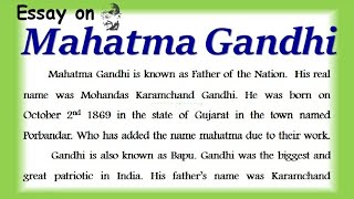 Gandhi Biography [upl. by Amlas]