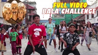 Nepalese Boyz Do TheBalaChallenge with Foreigner  Crazy Public Reaction  Akshay Kumar [upl. by Gnoix]