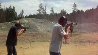 AK47 vs AR15 AK WINS [upl. by Haila]