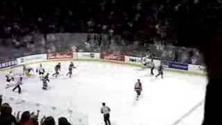 Sheldon Souray Slap Shot [upl. by Ylatfen]