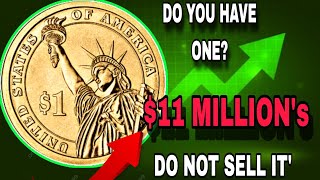 TOP ULTRA 10 US GOLD ONE DOLLAR COINS WORTH A LOT OF MONEYCoins Worth money [upl. by Aitan480]