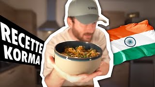 On cuisine un magnifique Korma Indien [upl. by Avehs429]