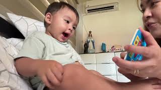 My 18months Old Learning Phoenics sounds by Teacher Rachel🤍🫶🏻 ft Teacher Mommy🤣 [upl. by Seena]