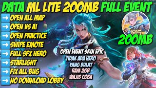 Data ML Lite 200MB Full Event Patch Suyou Terbaru  Mobile Legends Bang Bang [upl. by Liggett362]