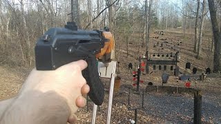 Micro Draco AK accuracy test [upl. by Nazarius768]