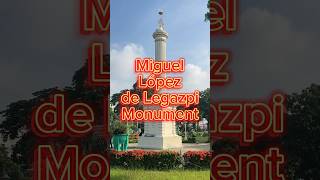 Miguel López de Legazpi Monument  cebucity philippines shorts [upl. by Memberg]