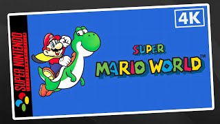 SNES Longplay Super Mario World  Full Game Walkthrough 4K [upl. by Finnie]