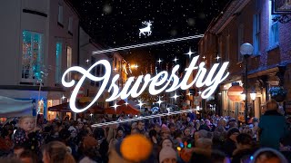 The 2023 Oswestry Christmas Video  quotBest large town in Britainquot Britain in Bloom Finals 2023 [upl. by Ingunna]