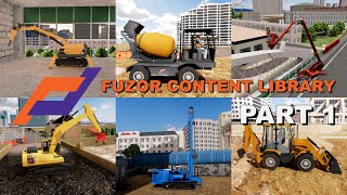 Fuzor 4D Fuzor Content Library Part 1 [upl. by Adnaloj]