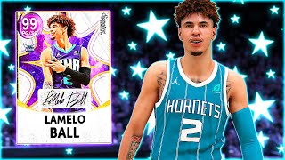 DARK MATTER LAMELO BALL IS A TOP 5 POINT GUARD AND SUPER FUN TO USE NBA 2k22 MyTEAM GAMEPLAY [upl. by Wilburn]