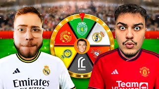 SFIDA ME RULETË EKIPET E RONALDOS  FIFA 25 [upl. by Nic]