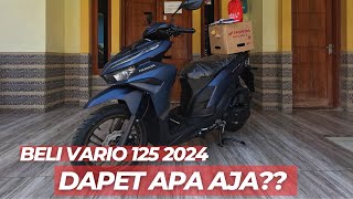 Beli Honda Vario 125 Terbaru 2024 Dapet Apa Aja [upl. by Vasiliki]