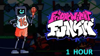 Dunk  Friday Night Funkin’ Hex Mod 1 HOUR [upl. by Kilar94]