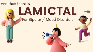 Lamictal for Bipolar Disorder amp Mood Disorder  PMHNP Certification Exam Review Lamictal [upl. by Krenek]