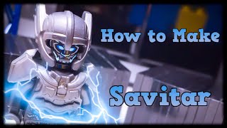 HOW TO MAKE a Custom LEGO SAVITAR from CW FLASH [upl. by Sundin334]