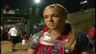 Jennie Finch Interview [upl. by Errised902]