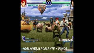 cómo HACER el OCULTO de VANESSA en KOF 2002 🔥🔥 [upl. by Attenat]