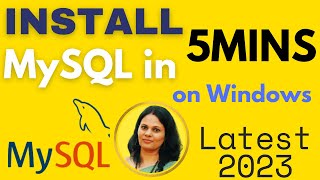 Install MySQL in 5MINS 2023  MySQL Installation StepbyStep Guide for Beginners on Windows 11 [upl. by Ablasor259]