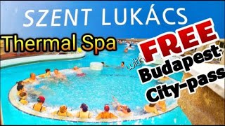 Lukacs thermal bath spa  BUDAPEST [upl. by Ulick]