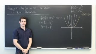 How to Determine the Width of Your Parabola  All About Parabolas [upl. by Innavoeg]