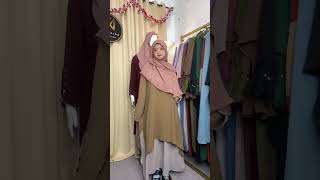 Tunics cuma 60ribuan  😍 abayadewasa hijab abayaindonesia jabayaska bernadya [upl. by Gerik642]