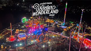 Hyde Park Winter Wonderland 2022 the best destination for festive fun in the heart of London 🎡 [upl. by Attela]